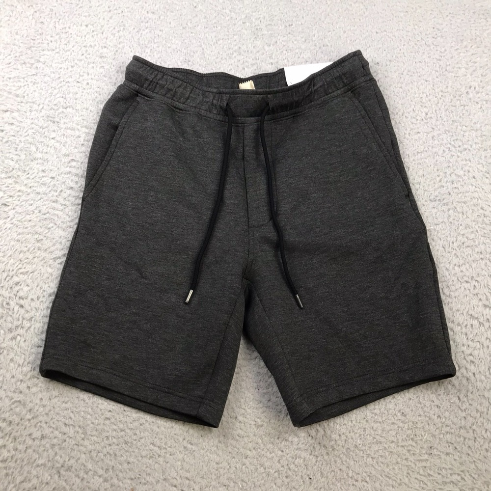 American Eagle 24/7 Jogger Shorts Mens S Heather Gray 6" Drawstring NEW NWT